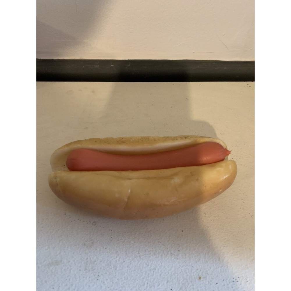 Play Food Life Size Vintage MTC Hot Dog Vintage 1987